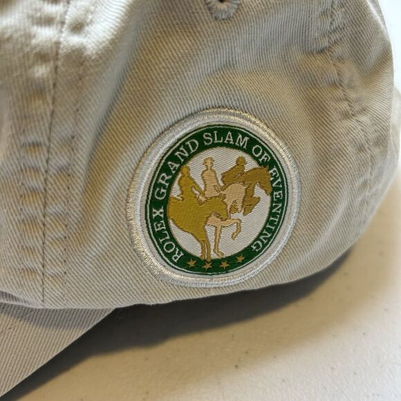 Rolex Kentucky Hat Cap Strap Back 3 Day Horse Riding Event 2016 Beige Volunteer - Picture 3 of 7